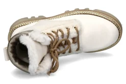 Damen Montelliana Schnürstiefelette gefüttert EVA WHITE