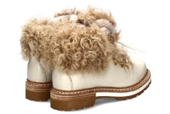 Damen Montelliana Schnürstiefelette gefüttert CLARA OFFWHITE