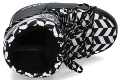 Damen Moon Boot Bootie ICON LOW OPTICAL- black/white