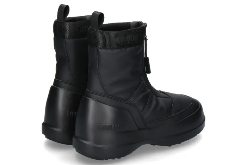 Damen Moon Boot Bootie LUNA ZIP BOOT- black/schwarz