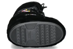 Damen Moon Boot Boots ICON FAUX FUR BEADS- black/schwarz