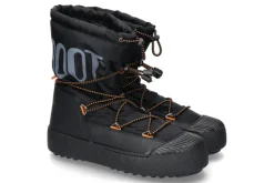 Herren Moon Boot Herren- Snowboot MTRACK POLAR- black/orange