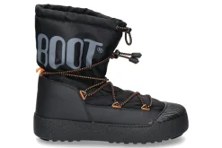 Herren Moon Boot Herren- Snowboot MTRACK POLAR- black/orange