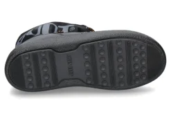 Herren Moon Boot Herren- Snowboot MTRACK POLAR- black/orange