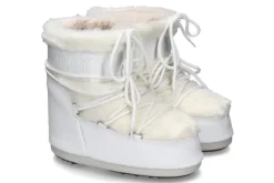 Damen Moon Boot ICON LOW FAUX FUR OPTICAL WHITE