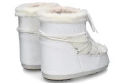 Damen Moon Boot ICON LOW FAUX FUR OPTICAL WHITE