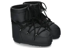 Damen Moon Boot ICON LOW RUBBER BLACK