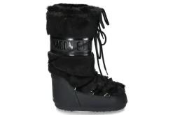 Damen Moon Boot Snowboot CLASSIC FAUX FUR BLACK (35-38)