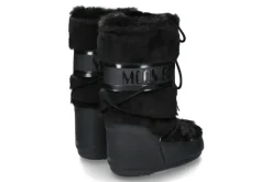 Damen Moon Boot Snowboot CLASSIC FAUX FUR BLACK (35-38)