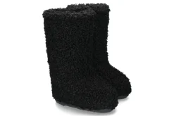 Damen Moon Boot Snowboot ICON FAUX FUR CURLY- schwarz