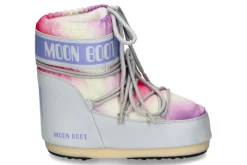 Damen Moon Boot Snowboot ICON LOW TIE DYE- glacier grey