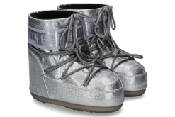 Damen Moon Boot Snowboot ICON LOW GLITTER- silver