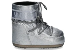 Damen Moon Boot Snowboot ICON LOW GLITTER- silver