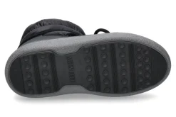 Damen Moon Boot Snowboot LTRACK NYLON LOW- schwarz
