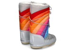 Damen Moon Boot Snowboots ICON RAINBOW GLACIER BLUE RED