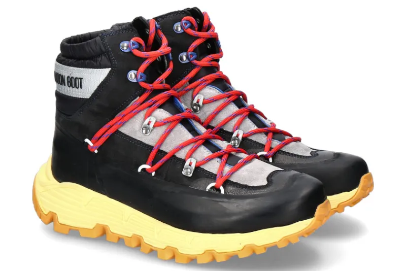 Herren Moon Boot Stiefelette TECH HIKER BLACK
