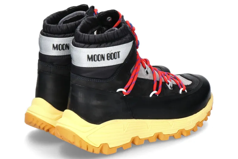 Herren Moon Boot Stiefelette TECH HIKER BLACK