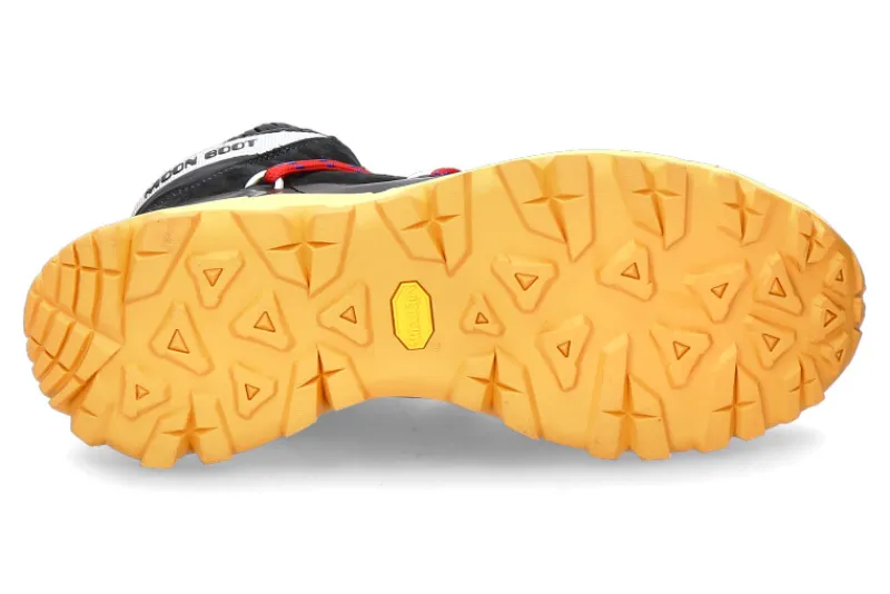 Herren Moon Boot Stiefelette TECH HIKER BLACK