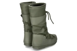 Damen Moon Boot s Stiefel HIGH RUBBER WP KHAKI
