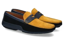 Herren Moreschi Loafer BAVIERA BLU SCURO YELLOW