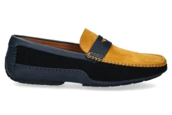Herren Moreschi Loafer BAVIERA BLU SCURO YELLOW