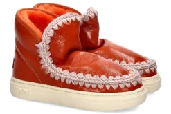 Damen mou Boots ESKIMO SNEAKER BOLD PATENT ORANGE