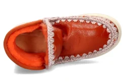 Damen mou Boots ESKIMO SNEAKER BOLD PATENT ORANGE