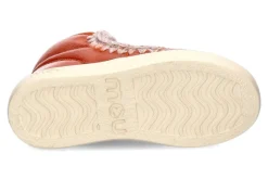 Damen mou Boots ESKIMO SNEAKER BOLD PATENT ORANGE