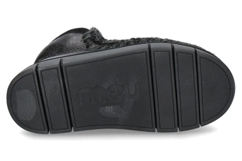 Damen mou Boots gefüttert ESKIMO BOUNCE SNEAKER- black/schwarz