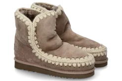 Damen mou Boots gefüttert ESKIMO ELGRY- grau/taupe