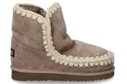Damen mou Boots gefüttert ESKIMO ELGRY- grau/taupe