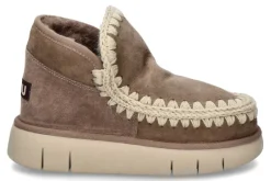 Damen mou Boots gefüttert ESKIMO BOUNCE SNEAKER- taupe/grau