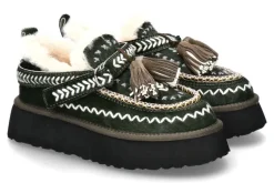 Damen Nan-Ku Couture Bootie gefüttert GREEN