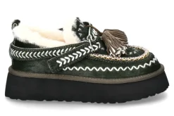 Damen Nan-Ku Couture Bootie gefüttert GREEN