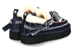 Damen Nan-Ku Couture Bootie gefüttert NAVY BLUE