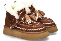 Damen Nan-Ku Couture Boots gefüttert CAMEL