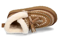 Damen Nan-Ku Couture Boots gefüttert DFH-11 CROSTA- camel/ mittelbraun