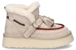 Damen Nan-Ku Couture Boots gefüttert DFH-11 BEIGE