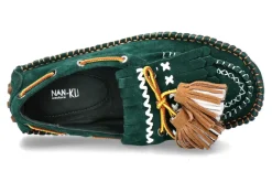 Damen Nan-Ku Couture Mokassin LEATHER-  green/grün