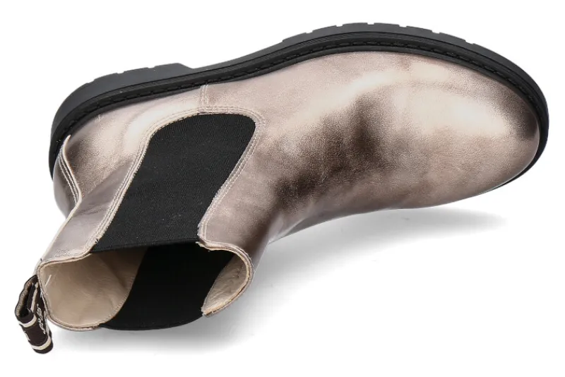 Damen Nero Giardini Chelsea Boot LUNARE- torba/metallic