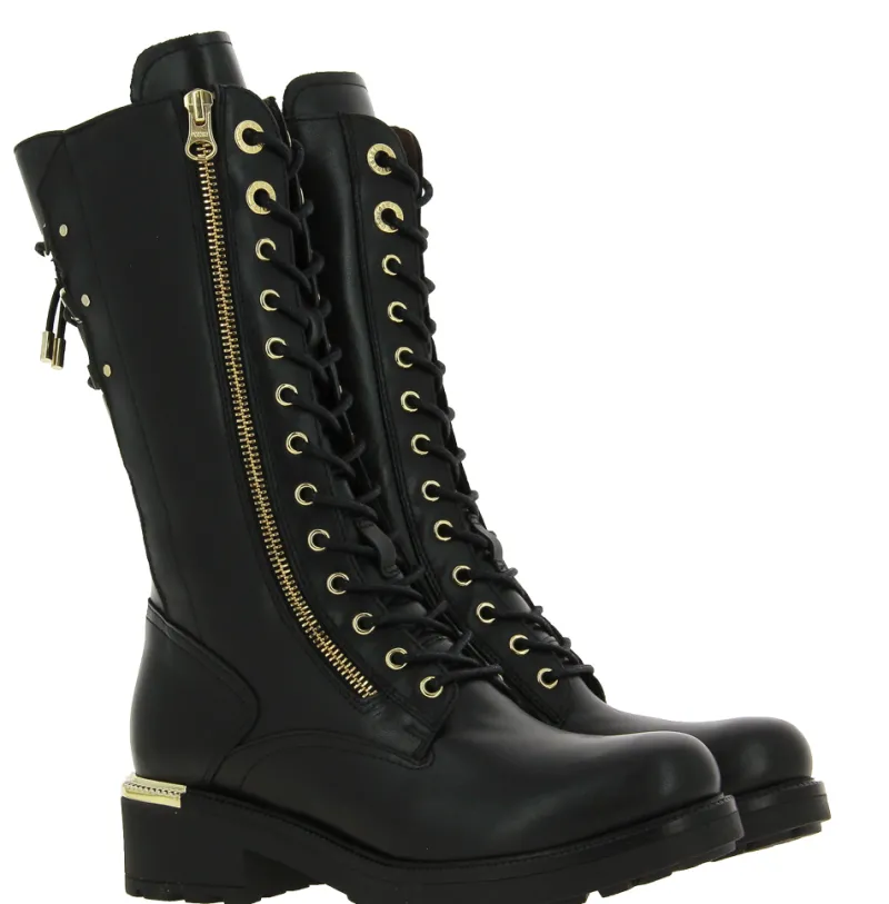 Damen Nero Giardini Schnürstiefel GUANTO NERO