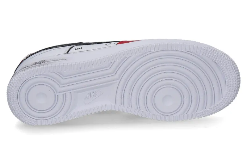 Herren Ballo Da Sola Nike Air Force 1 Sneaker by CARTOON rot/weiss