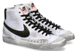 Herren Ballo Da Sola Nike by Sneaker BLAZER MID '77 WHITE MILITARY