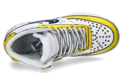 Herren Ballo Da Sola Nike by BallodaSola Sneaker  MID CUSTOMIZED CARTOON YELLOW