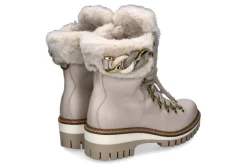 Damen New Italia Shoes NiS Schnürboots gefüttert ANNA- off-white