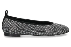 Damen Odare Ballerina AGATA CAMOSCIO- nero