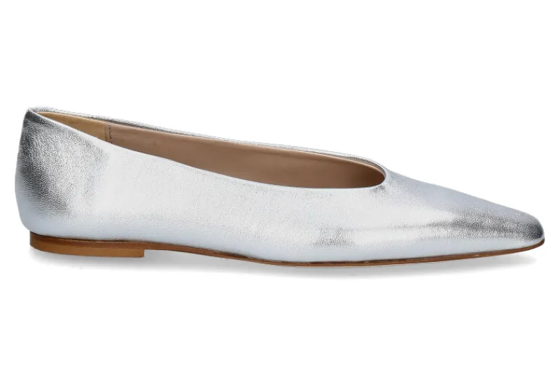 Damen Odare Ballerina BILBAO WASHED- argento