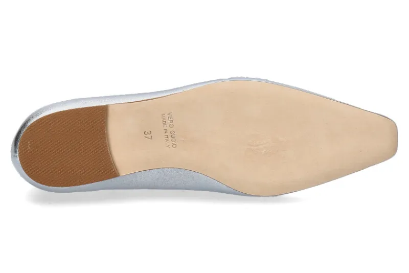 Damen Odare Ballerina BILBAO WASHED- argento