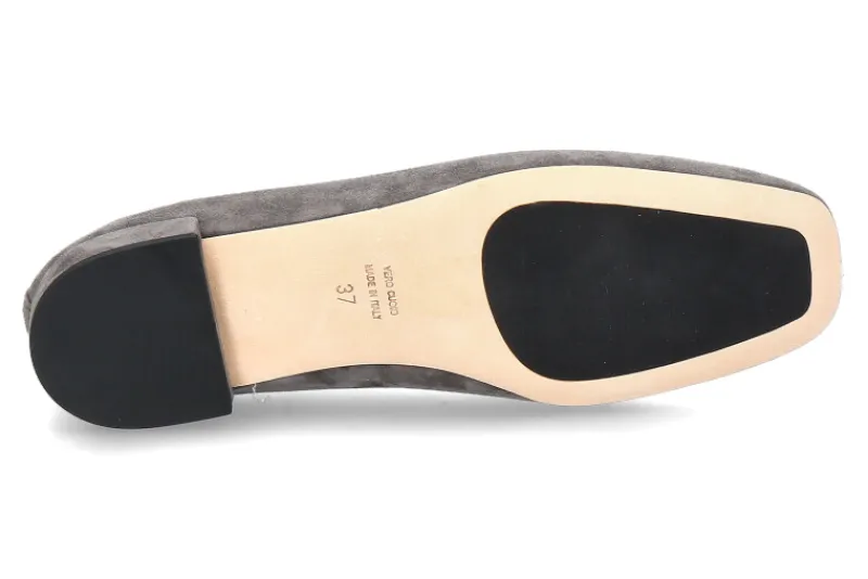 Damen Odare Ballerina CATAGENA CAMOSCIO- iron grigio