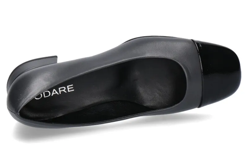 Damen Odare Pumps SEBASTIAN NAPPA/NAPLAK- grigio scuro/nero